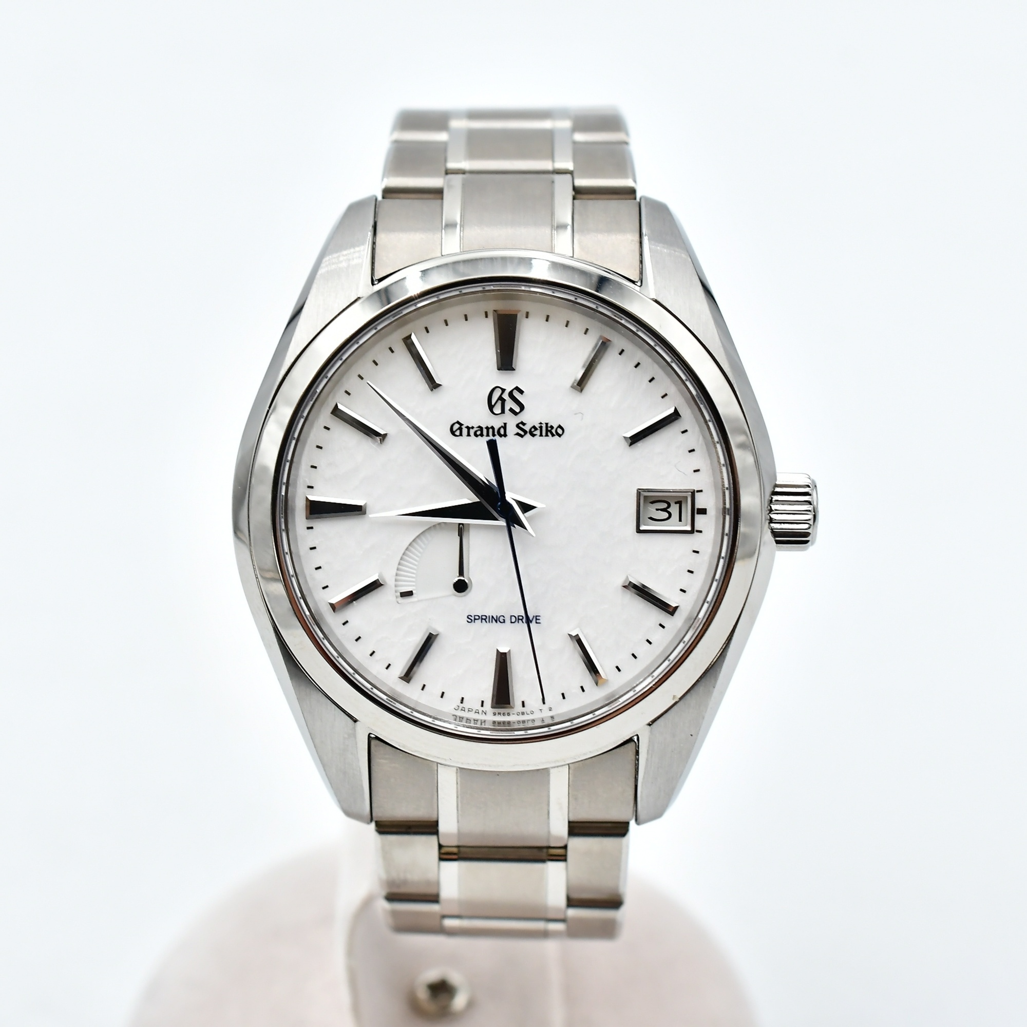 グランドセイコー スプリングドライブ 雪白文字盤 Ti/スプリングドライブ SAランク