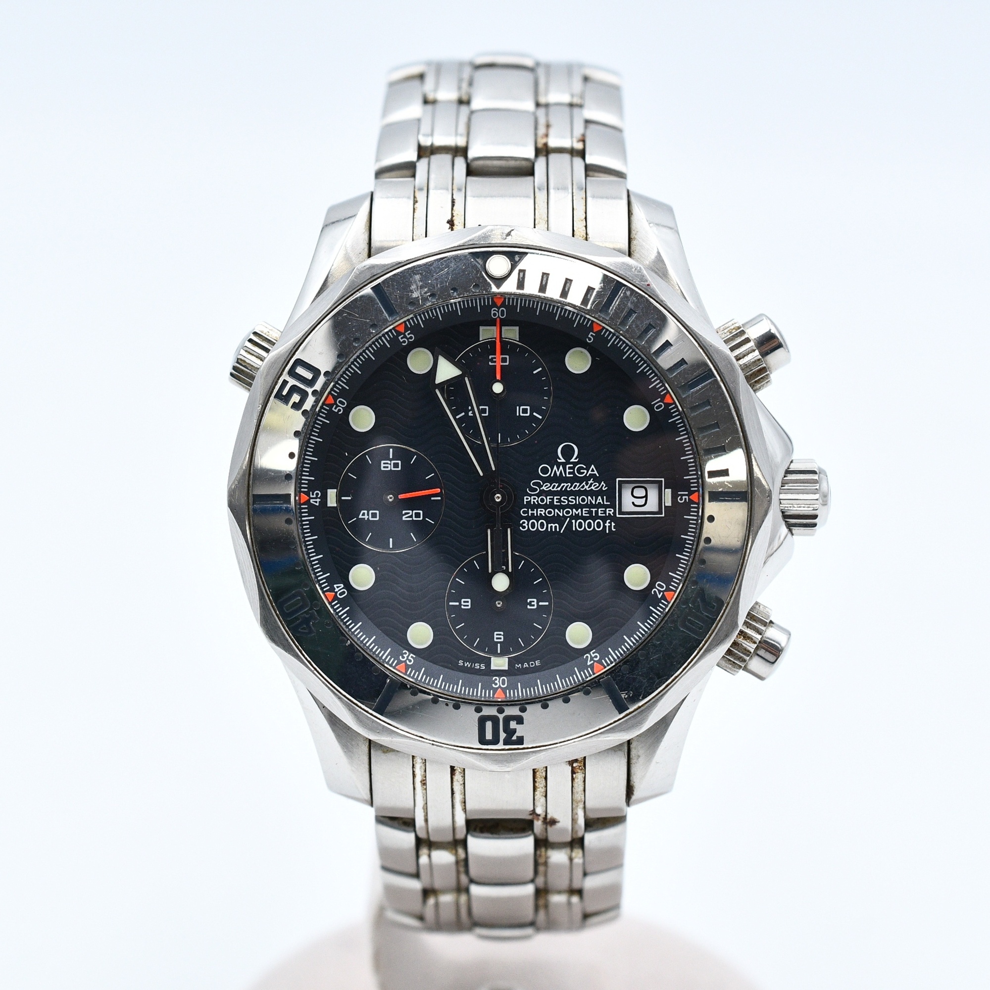 オメガ シーマスター プロフェッショナル クロノグラフ SS/AT Bランク