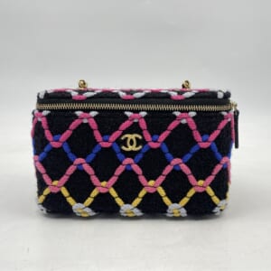 シャネル ココマーク ココボール ツイード バニティ チェーンショルダー バッグ マルチカラー GD金具 買取実績【買取日：2026年1月25日】