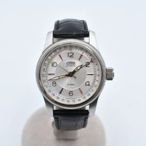 オリス ビッグクラウン ポインターデイト 白文字盤 SS×レザー/AT 01 754 7628 4061-07 5 20 76FC 買取実績【買取日：2026年1月6日】