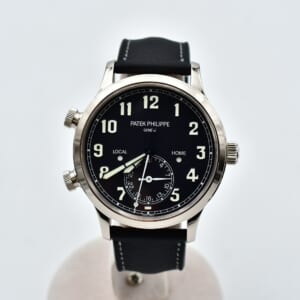 パテック フィリップ パイロット トラベルタイム 黒文字盤 WG×革/AT 5524G/001 買取実績【買取日：2026年1月8日】