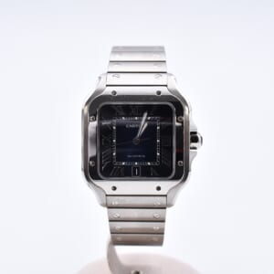 カルティエ サントスドゥカルティエLM 青文字盤 SS/AT WSSA0030 買取実績【買取日：2026年1月7日】