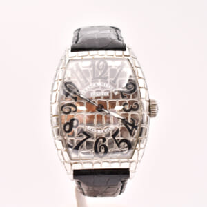 フランク ミュラー トノウカーベックス アイアンクロコ シルバー文字盤 SS×革/AT 8880 SC IRON CRO 買取実績【買取日：2025年3月15日】