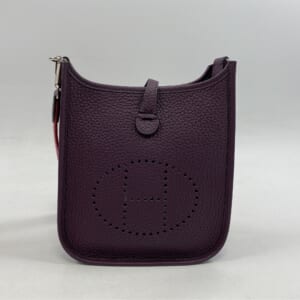 エルメス エブリンTPM パープル系 トリヨン SV金具 W刻印 買取実績【買取日：2025年11月3日】