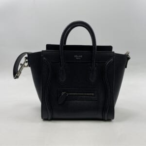 セリーヌ ラゲージナノ 黒 レザー 買取実績【買取日：2026年1月20日】