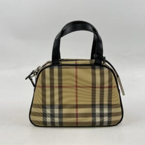 【極美品】バーバリー　リュック　バックパック　ナイロン　ノバチェック　ベージュ バーバリー リュック バッグパック ノバチェック ベージュ コットン