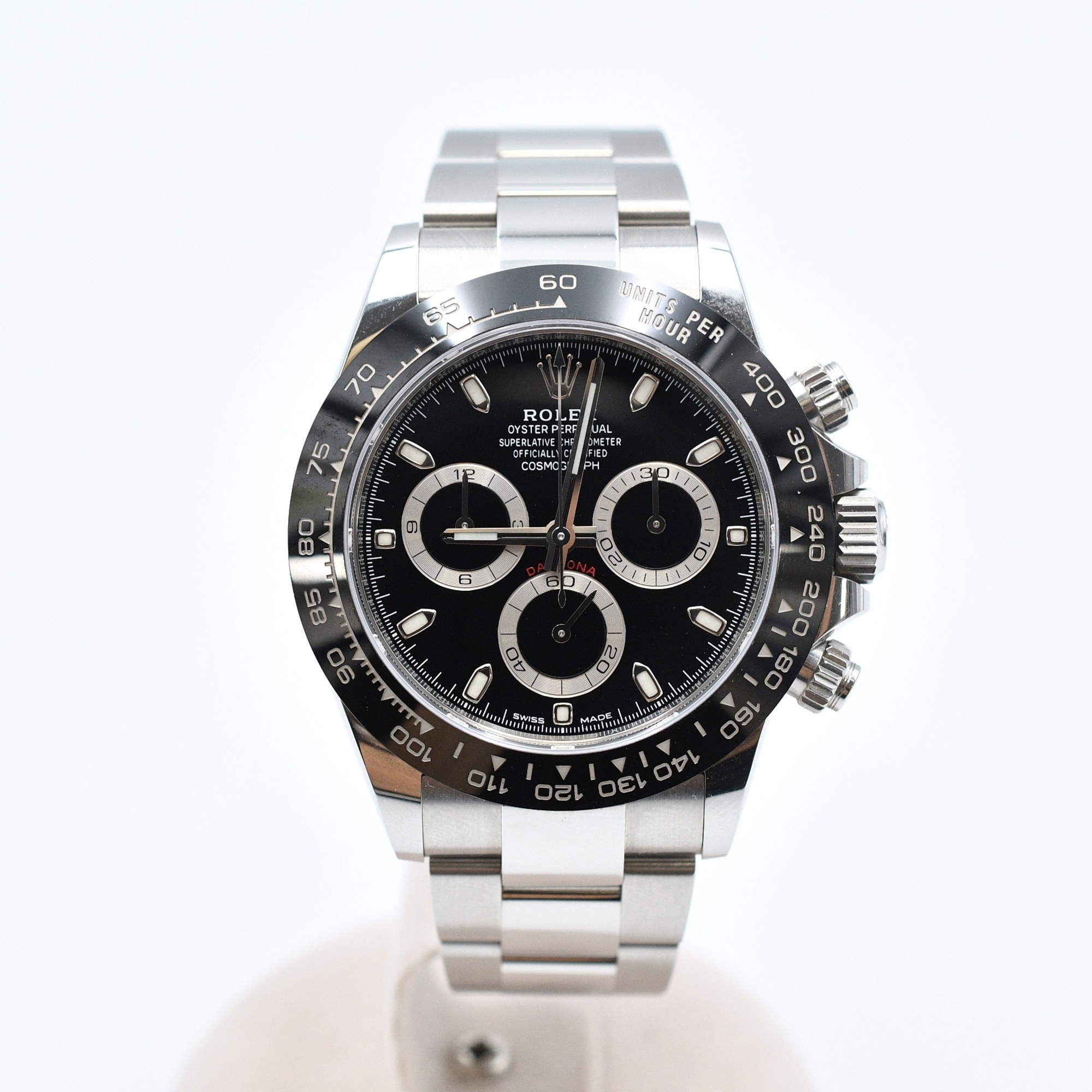 ロレックス デイトナ 黒文字盤 SS/AT ABランク