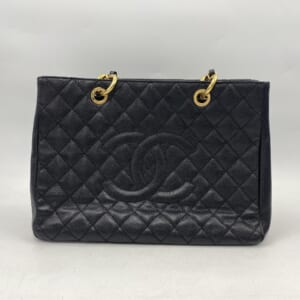 シャネル GST チェーントートバッグ キャビアスキン GD金具 黒 買取実績【買取日：2026年1月24日】