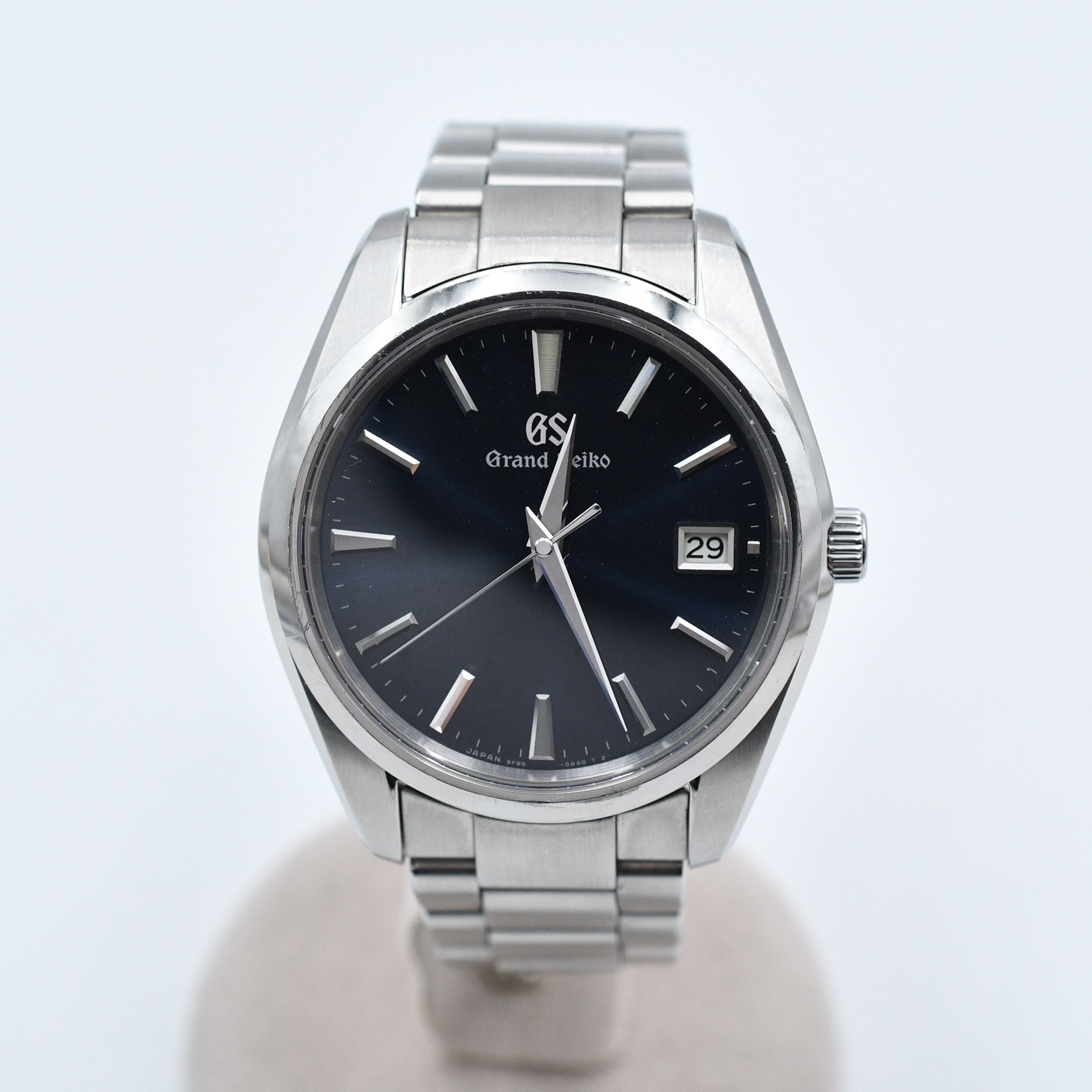 グランドセイコー ヘリテージコレクション ネイビー文字盤 SS/QZ Bランク