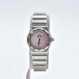 オメガ コンステレーション ミニ ピンクシェル文字盤 SS/QZ 1567.66 買取実績【買取日：2026年1月19日】