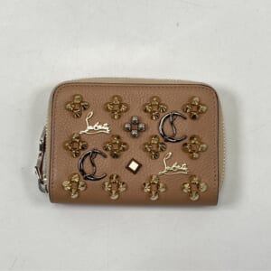 クリスチャンルブタン パネトーネ コインケース ベージュ レザー 買取実績【買取日：2026年1月7日】