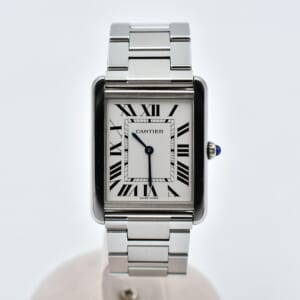 カルティエ タンクソロLM 白文字盤 SS/QZ W5200014 買取実績【買取日：2026年1月19日】
