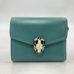 ブルガリ セルペンティ 三つ折り財布 グリーン系 買取実績【買取日：2026年1月7日】