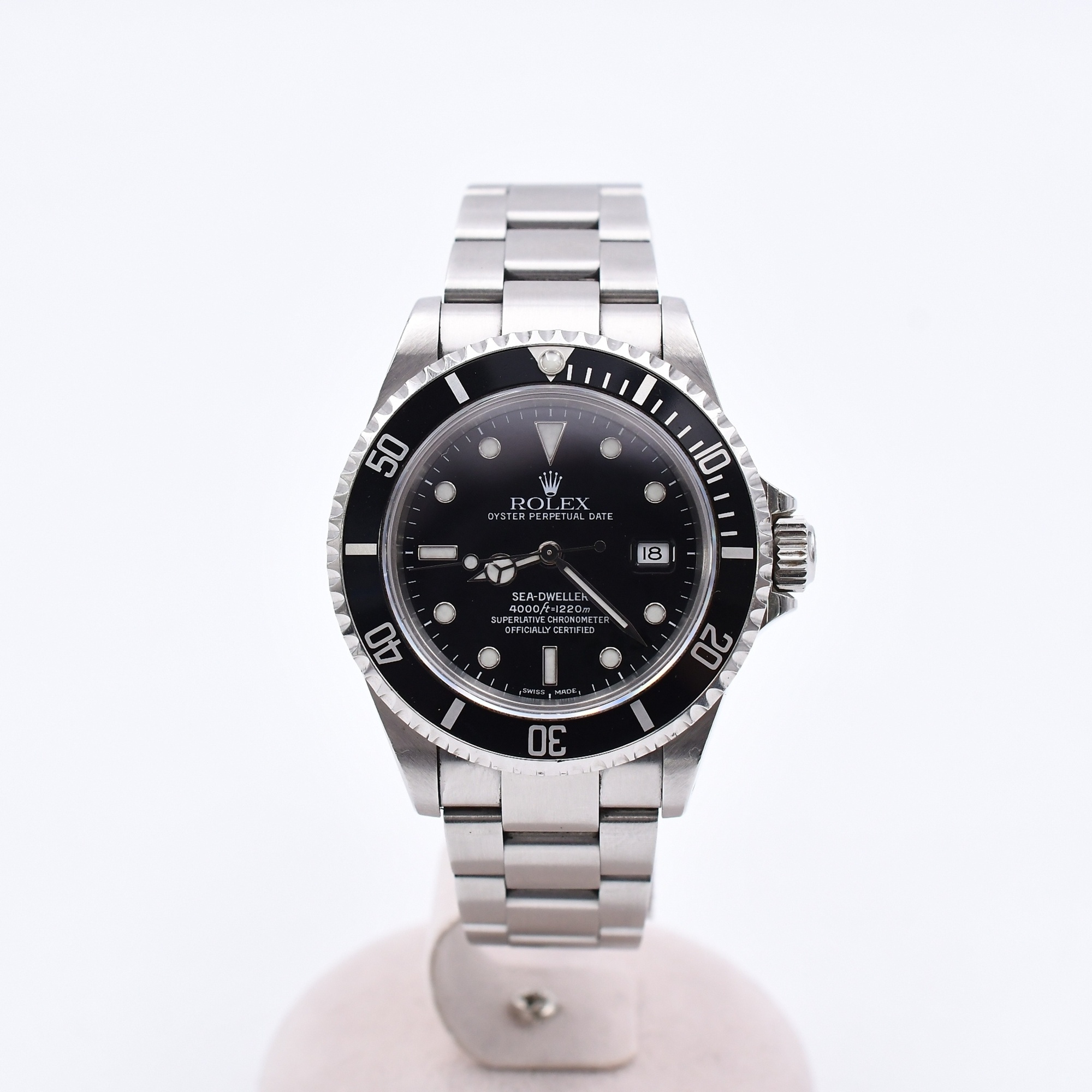 ロレックス シードゥエラー 黒文字盤 SS/AT Bランク