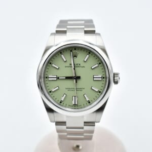 ロレックス オイスターパーペチュアル41 ピスタチオ文字盤 SS/AT 134300 買取実績【買取日：2026年1月24日】