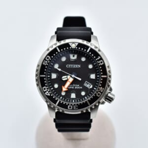 シチズン プロマスター マリーンシリーズ エコドライブ 黒文字盤 SS×ラバー/QZ E168-S126126 買取実績【買取日：2026年1月8日】
