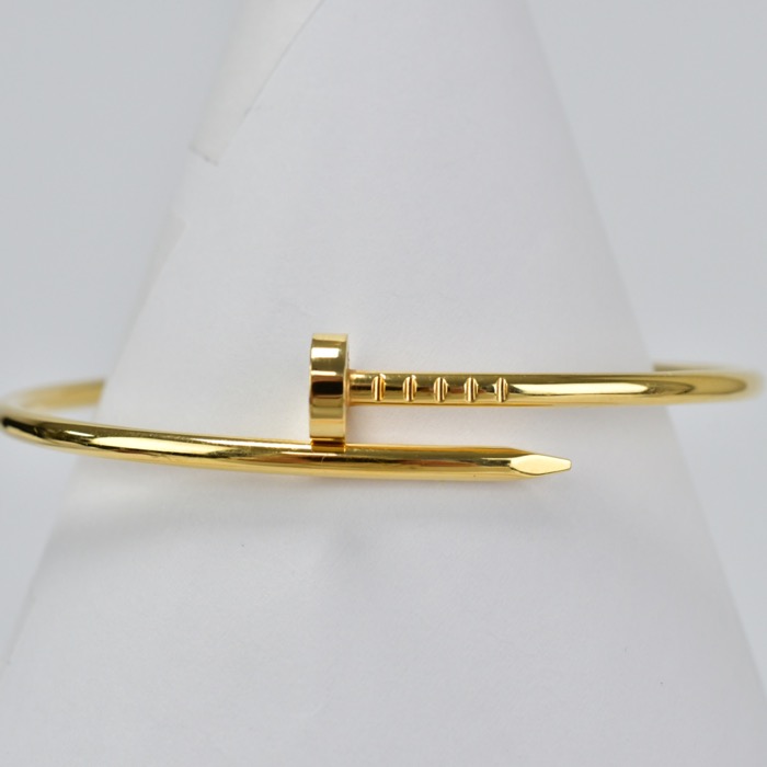 カルティエ ジュスト アン クルSM ブレスレット K18YG ABランク