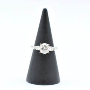 ハリー・ウィンストン ラウンド ソリティア リング Pt950 #47 買取実績【買取日：2025年1月24日】