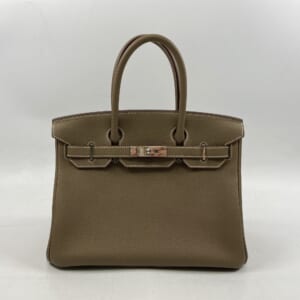 エルメス バーキン30 トゴ SV金具 エトゥープ B刻印 買取実績【買取日：2026年1月26日】