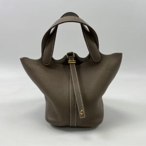 エルメス ピコタンロックPM トリヨン GD金具 エトゥープ U刻印 買取実績【買取日：2026年1月26日】