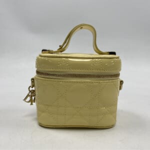 ディオール マイクロカナージュ 2WAYショルダーバッグ パテントレザー イエロー 買取実績【買取日：2026年1月24日】