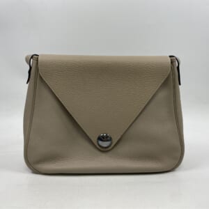 エルメス クリスティーヌ トリヨン SV金具 エトゥープ □F 買取実績【買取日：2026年1月24日】