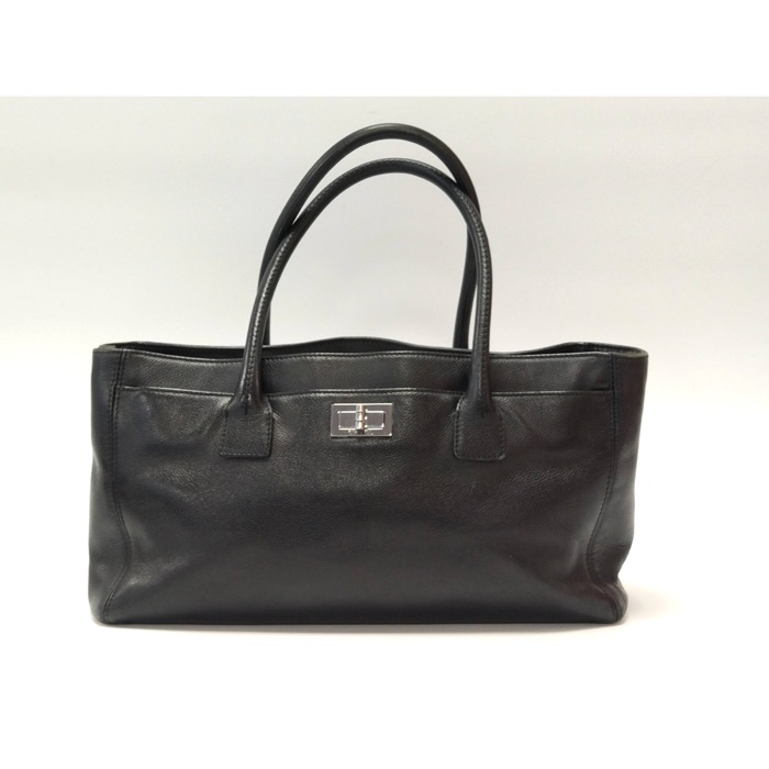 シャネル エグゼクティブ トートバック キャビアスキン SV金具 Bランク