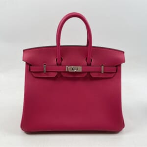 エルメス バーキン25 フランボワーズ スイフト SV金具 K刻印 買取実績【買取日：2026年1月27日】