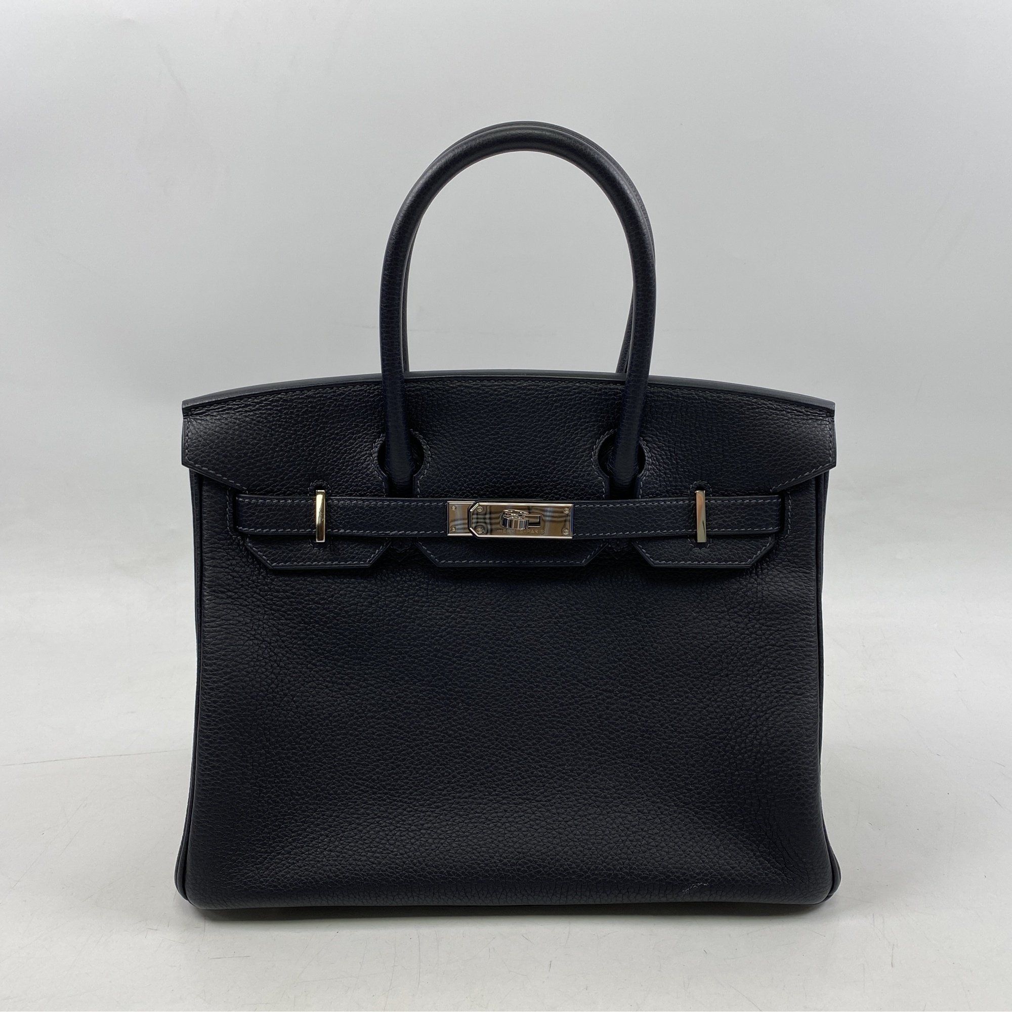 エルメス バーキン30 キャバン トゴ SV金具 W刻印 ABランク