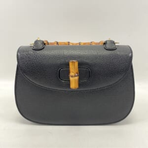 グッチ バンブー 2Wayハンドバッグ 黒 レザー 000‐2113-0633 買取実績【買取日：2026年1月7日】