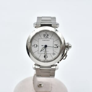 カルティエ パシャC 白文字盤 SS×QZ W31074M7 買取実績【買取日：2026年1月19日】