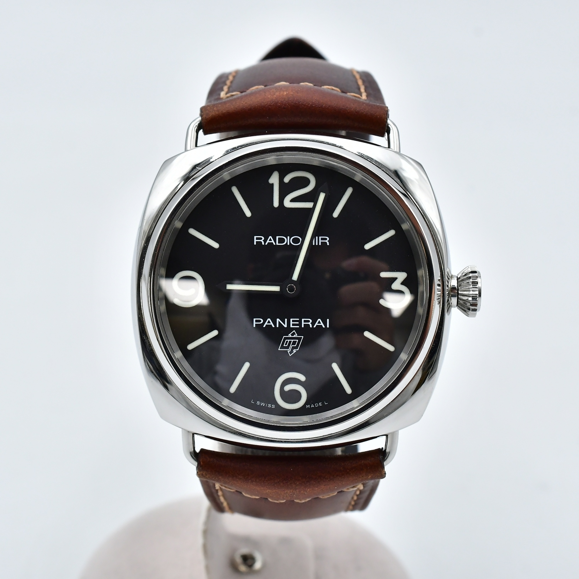 パネライ ラジミオール 黒文字盤 SS/AT Bランク