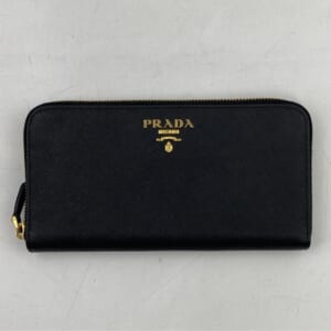 プラダ ラウンドファスナー長財布 サフィアーノ 黒 レザー 1ML506 買取実績【買取日：2026年1月8日】