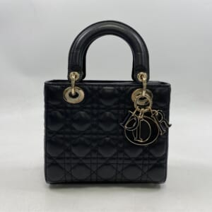 ディオール マイレディディオール カナージュ ハンドバック 黒 カーフスキン 買取実績【買取日：2026年1月26日】