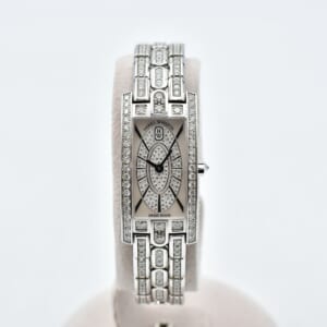 ハリー・ウィンストン アヴェニューC ミニ ダイヤ×シェル文字盤 WG/QZ AVCQHM16WW054 買取実績【買取日：2026年1月17日】