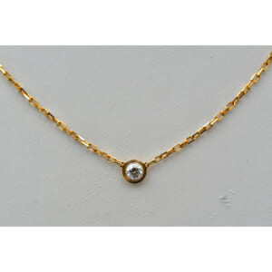 カルティエ ダムールネックレスSM K18PG 買取実績【買取日：2025年9月18日】