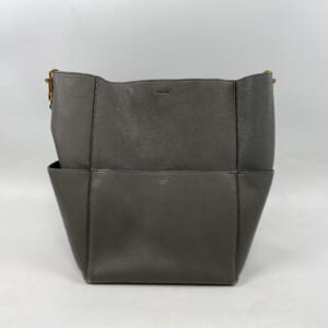 セリーヌ サングル ショルダーバッグ グレー レザー 買取実績【買取日：2026年1月19日】