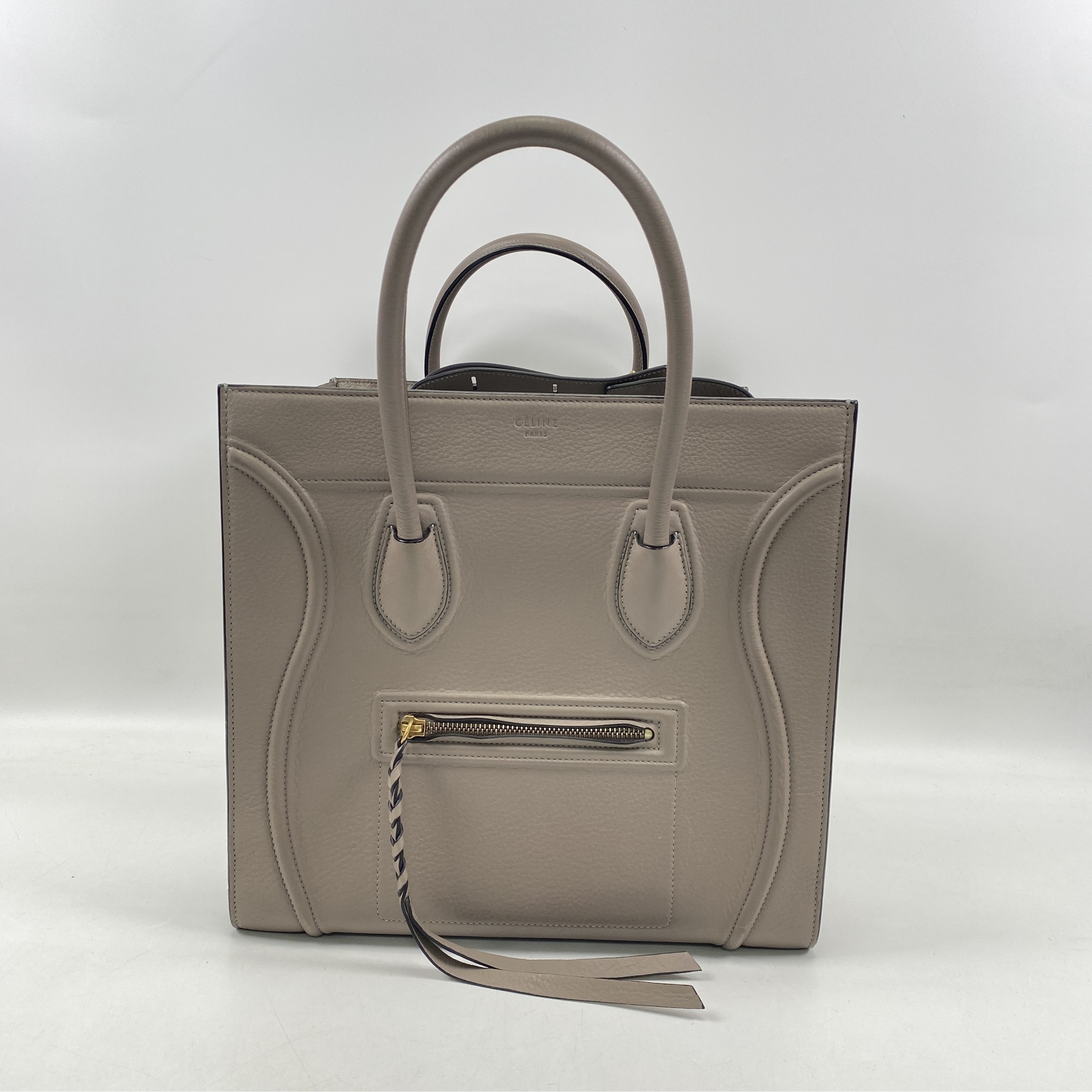 セリーヌ ラゲージ ファントム ベージュ レザー 買取実績【買取日