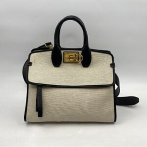 スタジオ 2WAYショルダーバッグ ベージュ キャンバス×レザー 買取実績【買取日：2026年1月4日】