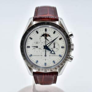 オメガ スピードマスター ムーンフェイズ 白文字盤 SS×革/AT 3575.2 買取実績【買取日：2026年1月20日】