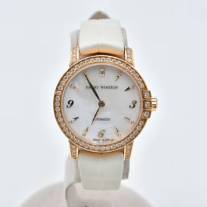 ハリー・ウィンストン ミッドナイト シェル文字盤 PG×革/AT MIDAHM29RR001 買取実績【買取日：2026年1月7日】