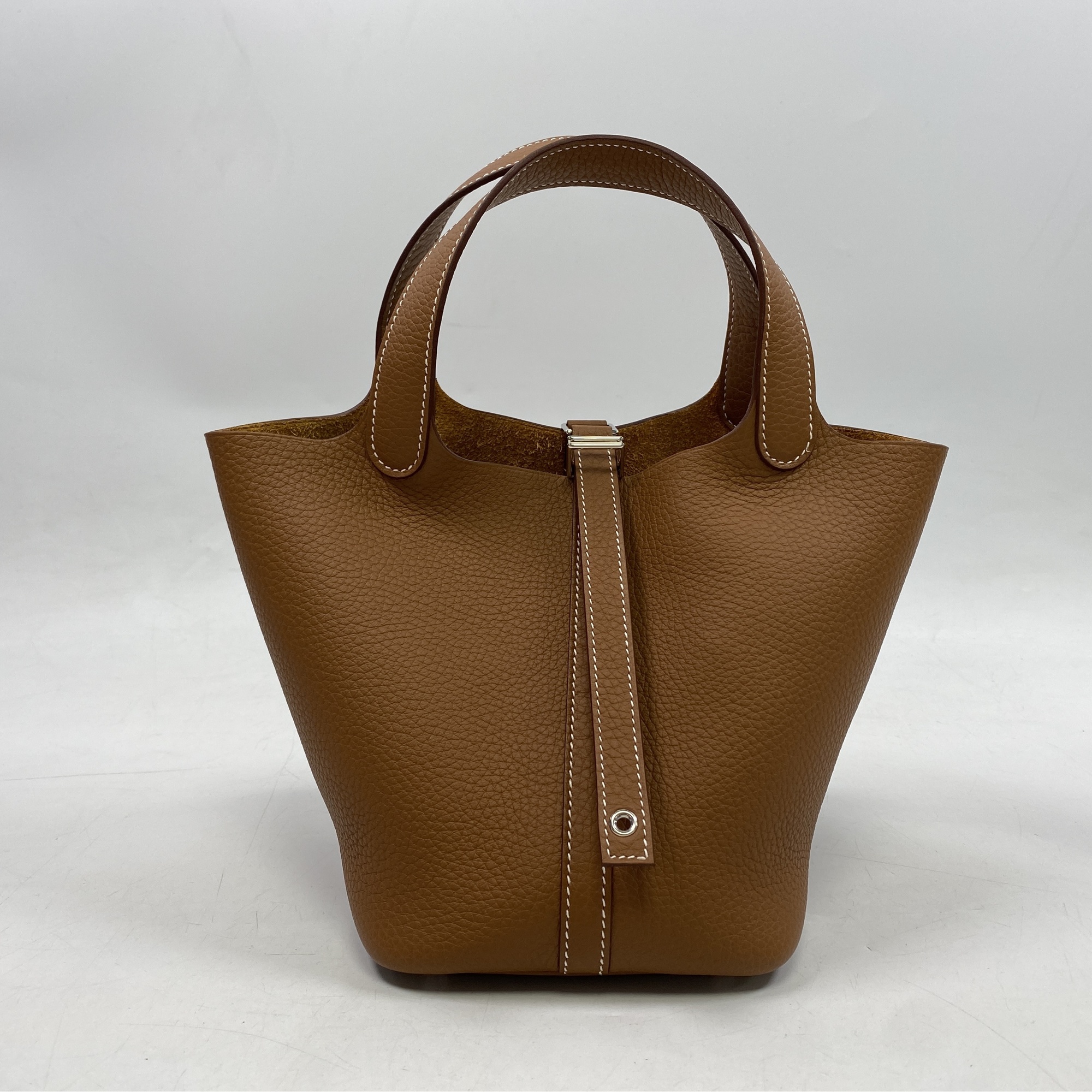 エルメス ピコタンロック PM ゴールド トリヨン SV金具 K刻印 Nランク