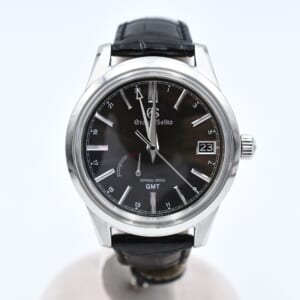 グランドセイコー エレガンスコレクション スプリングドライブGMT ダークブラウン文字盤 SS×革/AT SBGE227 買取実績【買取日：2026年1月4日】