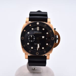 パネライ サブマーシブル ゴールドテック オロカーボ 黒文字盤 PG×カーボン×ラバー/AT PAM01070 買取実績【買取日：2026年1月5日】