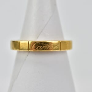 カルティエ ラニエール リング K18YG BB7871 買取実績【買取日：2023年2月28日】