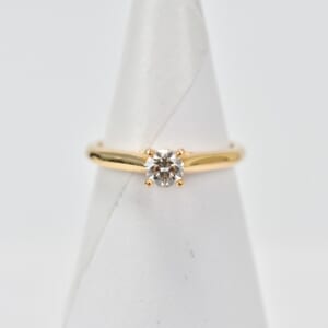 カルティエ ソリテール リング D.0.18ct K18PG 41653F