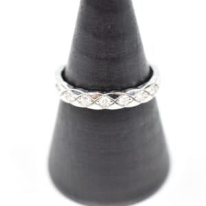 シャネル ココクラッシュ フルエタニティ リング WG