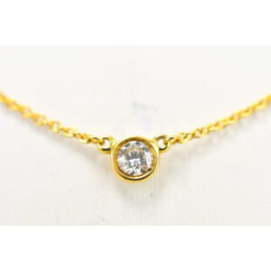 ティファニー バイザヤード ネックレス 1PD K18YG 買取実績【買取日：2025年9月14日】