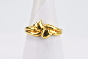 ディオール フラワーモチーフリング K18YG ＃11 買取実績【買取日：2025年7月24日】