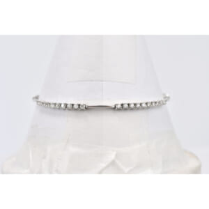 デビアス ラインブレスレット 1.50 K18WG 買取実績【買取日：2025年8月16日】